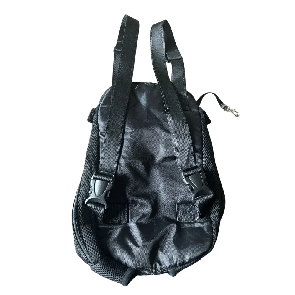 Jay&Ann Small Dog Carrier Front Back Backpack Portable Adjustable‎ Travel Bag.